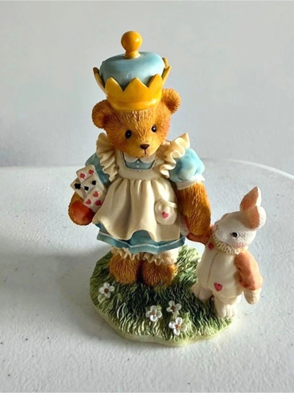 Enesco Cherished Teddies Alice "Through the Looking Glass, I See You!"!"